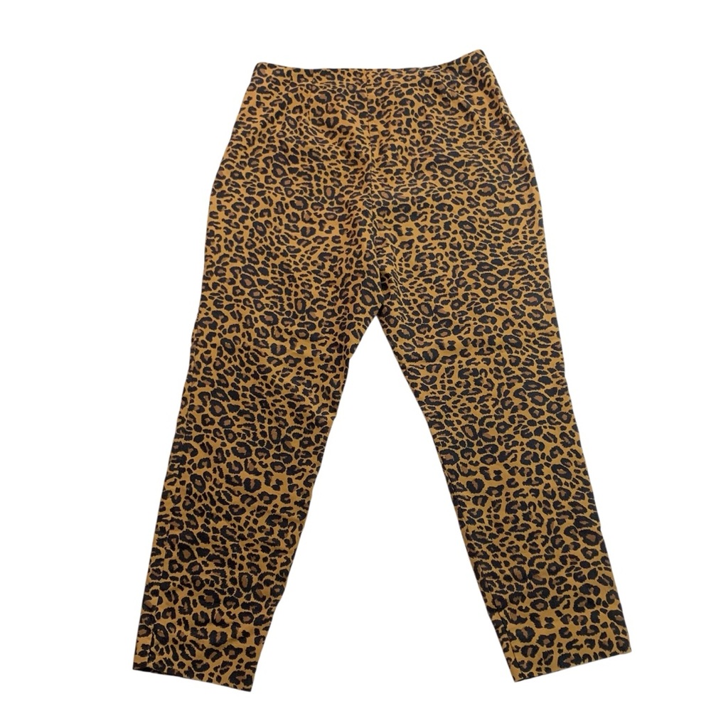 TIME and TRU Leopard Print Ankle Length Pants Sz 18 - Picture 3 of 8
